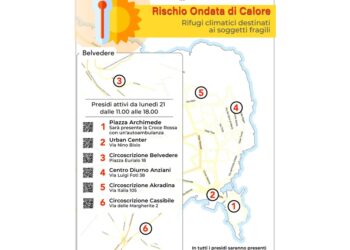 Nel Catanese punti di assistenza in piazza con la Croce rossa