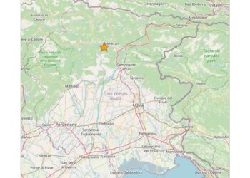 Avvertita in varie zone della Carnia