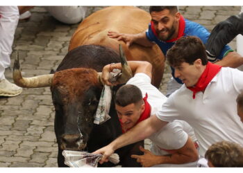 L'encierro si è concluso in 2 minuti e mezzo