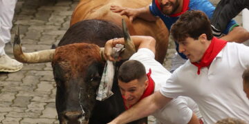 L'encierro si è concluso in 2 minuti e mezzo