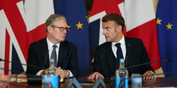 Intervento in videocall dopo vertice di Londra tra Gb e Francia