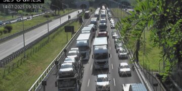 L'incidente al casello di Vicenza Ovest