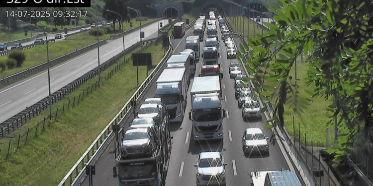 L'incidente al casello di Vicenza Ovest