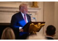 Il presidente Usa dopo aver annunciato l'accordo con il Giappone