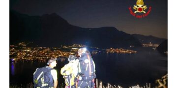 Le ricerche avviate ieri e proseguite oggi