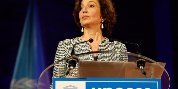 Direttrice generale Azoulay: 'Profondamente rammaricati'