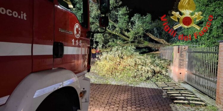 Vigili del fuoco al lavoro per ultimare gli interventi