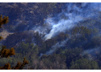 Venti in calo ma situazione resta a rischio per alte temperature