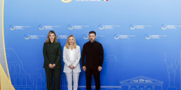 'Grato a Meloni per la leadership nel sostegno all'Ucraina'