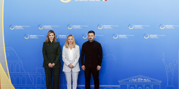 'Grato a Meloni per la leadership nel sostegno all'Ucraina'
