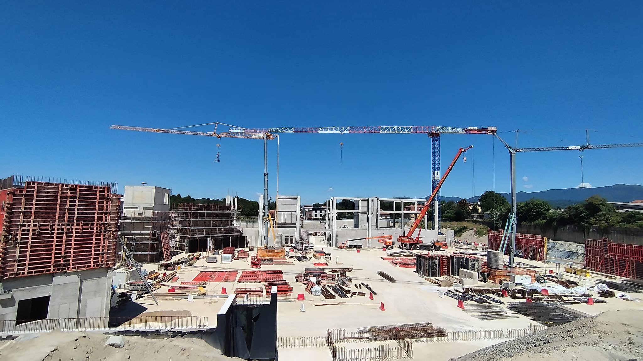 Nuova arena di Cantù, i lavori procedono spediti