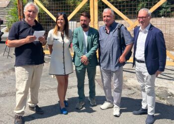 il sopralluogo dell'assessore regionale Paolo Franco