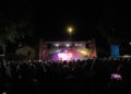 Simone Tomassini sul palco del B.E.A.T. Summer Festival