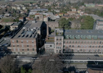 La sede di ComoNext, nell'ex cotonificio Somaini di Lomazzo