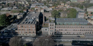 La sede di ComoNext, nell'ex cotonificio Somaini di Lomazzo