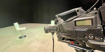 Uno studio televisivo