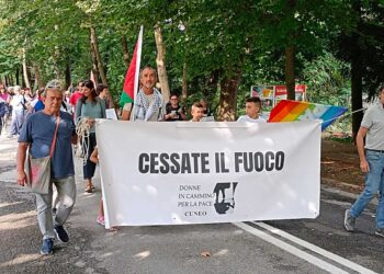 Circa 100 a manifestazione indetta da Donne in cammino per pace