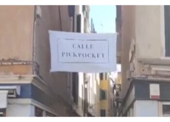 'Nizioleto' provocatorio contro borseggiatori in centro storico