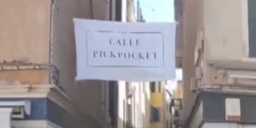 'Nizioleto' provocatorio contro borseggiatori in centro storico