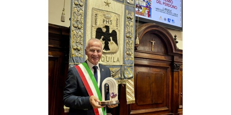 Assegnato a L'Aquila nell'ambito della Perdonanza Celestiniana