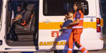 A portarla via è stata la madre
