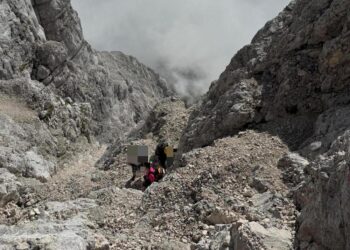 Operazioni dell'elisoccorso complicate dalle nuvole