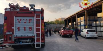 In un'azienda a Rocca d'Evandro