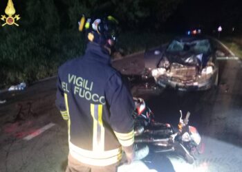 L'incidente ieri sera