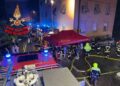 Intervento dei vigili del fuoco a Riva del Garda