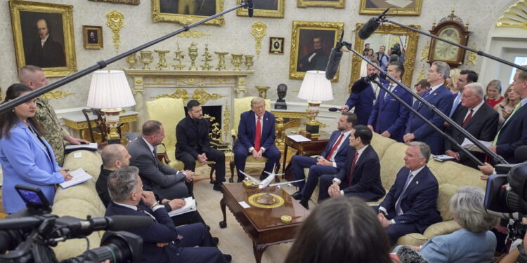 'Nello Studio Ovale in formato riservato ai leader'