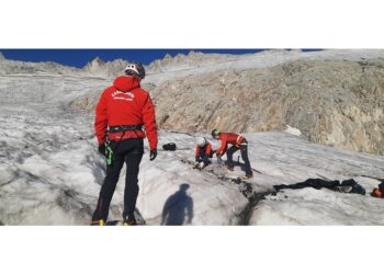 Intervento dei Carabinieri sulla Vedretta di Lares in Trentino