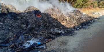 Fiamme domate nella notte