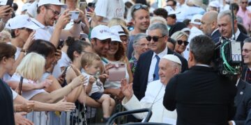 In occasione della sua visita in città nel luglio del 2024