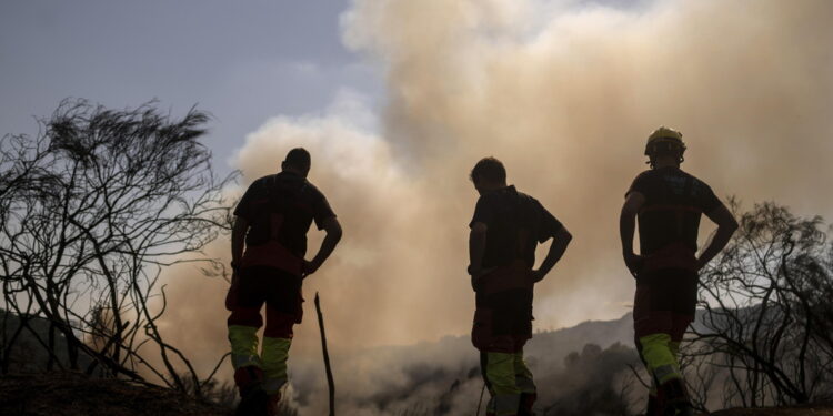 Le temperature sono dai 5 ai 10 gradi sopra la norma stagionale