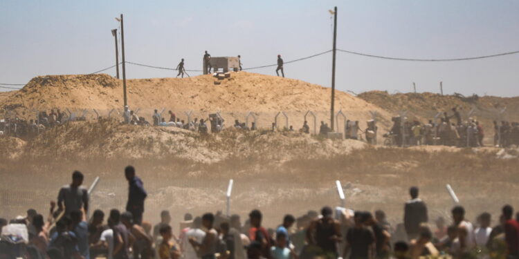 'La maggior parte dall'Idf vicino ai siti della Gaza Foundation'