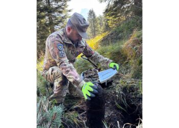 Grazie all'impegno dei guastatori alpini della Julia impegnato