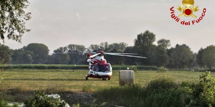Soccorso ieri nel Lodigiano. A dare l'allarme i suoi amici