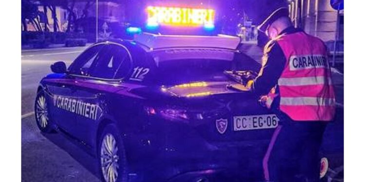 Fugge da Forte dei Marmi a Marina Massa dove sbatte in rotonda
