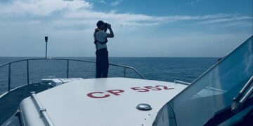Intervento di tre ore della Capitaneria di porto di Fiumicino