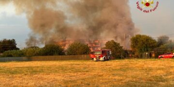 Nel tratto tra Grosseto e Alberese
