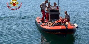 Era a 5 miglia dalla costa