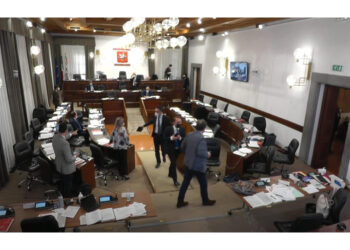 Riunione con i partiti in coalizione