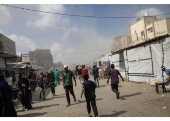 Nella zona centrale della Striscia e a ovest di Gaza City