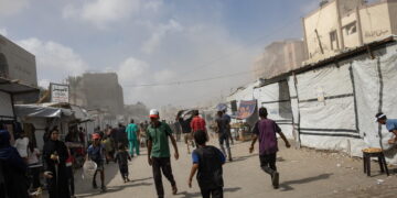 Nella zona centrale della Striscia e a ovest di Gaza City