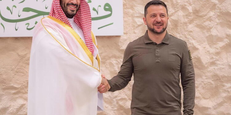 Telefonata tra presidente ucraino e principe saudita