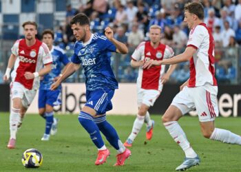 Como-Ajax, finale della Como Cup (foto Roberto Colombo)