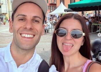 I Me Contro Te a passeggio sul Lario (foto da Instagram)