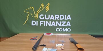 bivacco della droga Albavilla