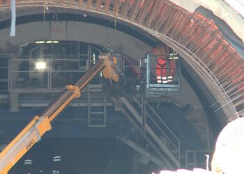 cantiere della variante della Tremezzina