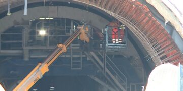 cantiere della variante della Tremezzina